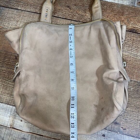 paule ka purse handbag leather khaki tan - Picture 13 of 15